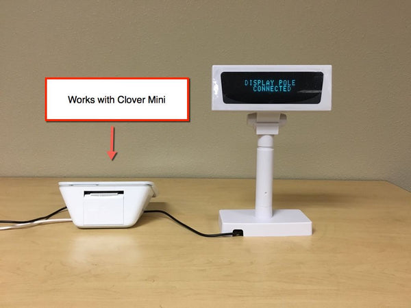 Display Pole for the Clover POS